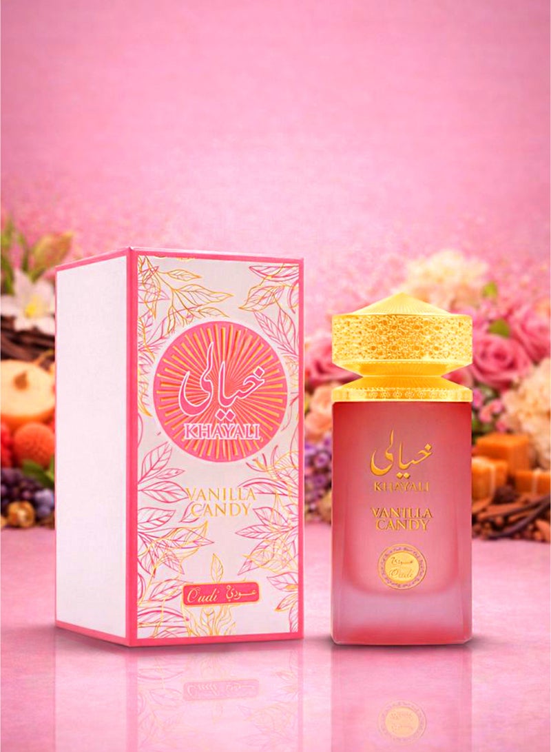 OUDI Vanilla Eau De Perfume Oudi Khayali Oudi Vanilla Candy 100ml | Luxury Women Perfume with Powdery Vanilla & Woody Accords | Long Lasting Perfume for womens - Image 3
